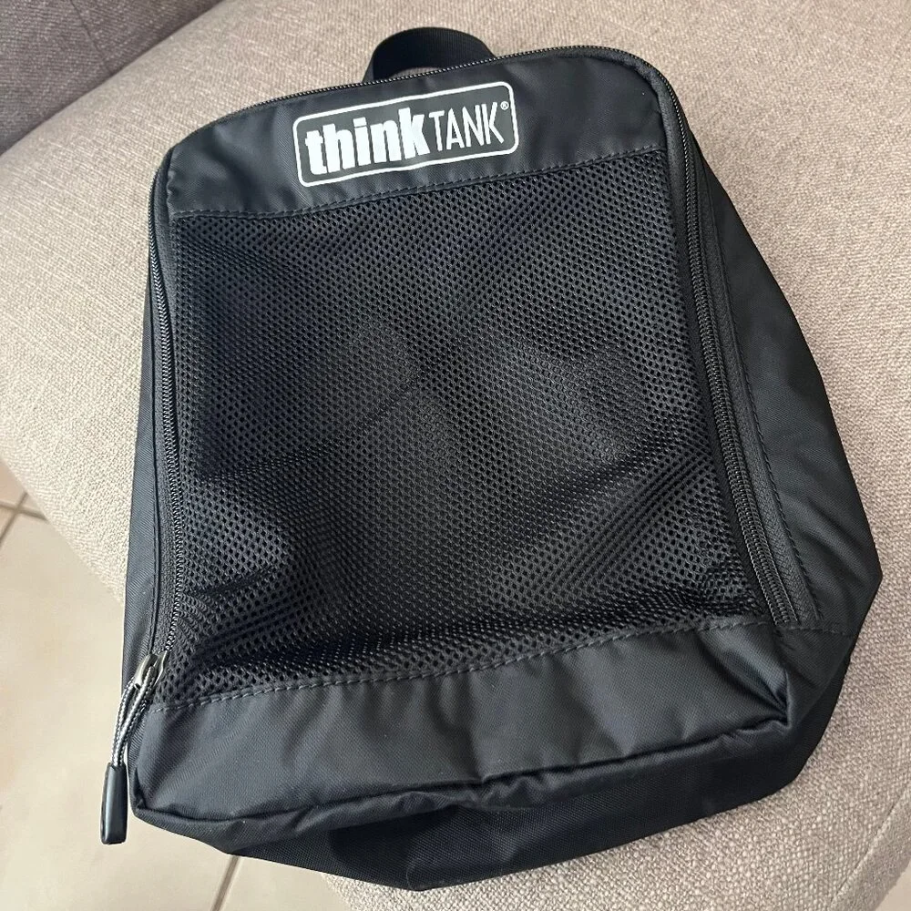 Think Tank Photo Black Camera Accessory Case Travel Pouch - Like New!